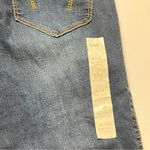 Nicki Minaj  Women's Rolled Up Denim Capris With Logo Sz 9/10 Photo 7