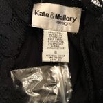 Kate & Mallory NEW Black Lace Cap sleeve top S Photo 7