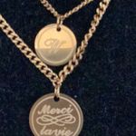 Gold coin necklace set NWOT Photo 1