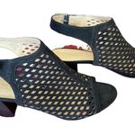 Liz Claiborne Black  Suede Gemma Shoes, size 8 Photo 1