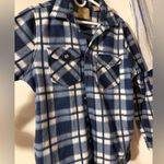 Brand new Telluride fleece shirt sz M Blue Size M Photo 2