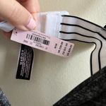 Victoria's Secret NEW VS bra adjustable straps Black White Striped Womens Size M Photo 1
