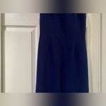 Nicole Miller Artelier Elegant Navy Jumpsuit With White Buttons Size 4 Photo 2
