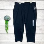 Old Navy NWT  Black OG Chino High Rise Ankle Pants Size XL Photo 1