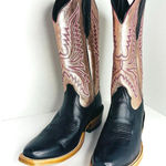 Ariat  Futurity Flash Western Boots Midnight Black Rose Gold Cowgirl Rodeo 7.5 B Photo 0