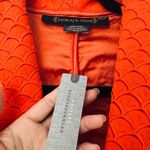 Anthropologie NWT Pankaj and Nidhi red orange cutout suit jacket size XXSP Photo 2