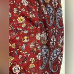 Wall Flower burgundy floral print kimono top Photo 2