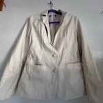 Forever 21 Cream Textured Blazer Photo 1