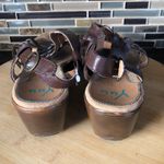 JCPenney‎ YUU Dora wedge sandals size 10 Brown Photo 4