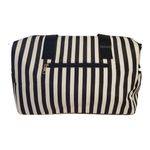 Alice + Olivia By Stacey Bendet Black & White Striped Duffel Bag NWT Photo 3