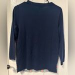 Talbots Merino Wool Plaid Crewneck Dog Sweater size small Photo 1