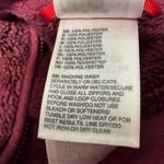 The North Face Women's Fleece 1/4 Zip Sweater Jacket XL Garnet Red Maroon Photo 3