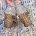 Jeffrey Campbell  Kamet 2 Taupe Suede Leather Ankle Boots Size 10 Photo 6