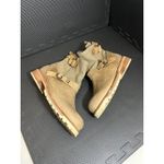 Woolrich  Women's Baltimore‎ Harness Boot Beige Leather Wool Size 10 Photo 2