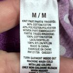 Aeropostale Purple with White Polka Dot Adjustable Strap Tank Y2K Eyelet SZ M Photo 4