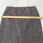 White House | Black Market WHBM Classic Black White Pink Tweed Pencil Skirt Size 16 Photo 10