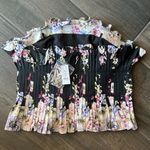 White House | Black Market WHBM Floral Ruffle Bustier Photo 4