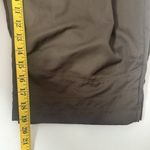 Nike Vtg  Womens Brown Cargo Capri Swoosh Belted Street Wear Lightweight Pants Photo 6