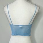 Floral Corset Top Blue Photo 3