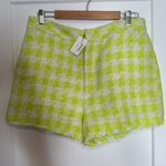 Steve Madden NWT Women's Lia Neon Houndstooth Shorts - Large Photo 1