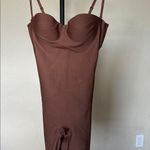 SKIMS  Core Sculpt Body Zoned Underwire Molded Mid Thigh Bodysuit In Sienna NWT M Photo 5