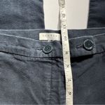 Sandro  Elegant Dark Navy Cropped Trousers Size 34 Photo 5
