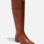 Jack Rogers Brown Leather Adaline Knee High Zip Up Equestrian Riding Boot 7.5 Photo 6