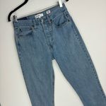 RE/DONE  Originals Revolve High Rise Slim Sz 27 Ankle Zip Jeans 90s Wash Photo 7