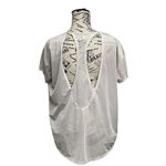 Nike  Dri-FIT Running Perforated Sheer Top L Gorpcore Outdoor Hiking Yoga Boxy Photo 4