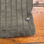 American Eagle  Outfitters Mock Neck Ribbed Tank Top Olive Green M Photo 1