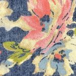 Ralph Lauren Lauren  Liberty Floral Ruffle Henley V-Neck Small Cottagecore Femme Photo 2