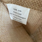 Jute Tan Tote Bag Rafia Set of 2 Beach Picnic Travel Cottagecore Casual Totes‎ Brown Photo 7