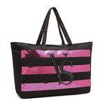 Victoria's Secret NEW! 2014  Bling Sequin Tote bag Black Friday Limited Edition Photo 2