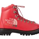 Gucci X The North Face Leather Hiking Boots size 38 Photo 0