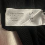 Cider  Black Buttoned Long Sleeve Blouse Photo 4