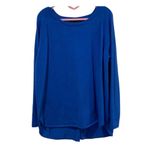 ✨Faith + Zoe Divara Button Back Pullover✨ Blue Size L Photo 7