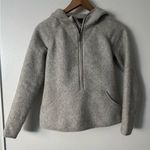 Smartwool  XS Light Grey Hudson Trail Fleece Wool Pullover Photo 0