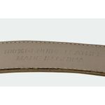 Falari Automatic Ratchet Belt Size Medium Adjustable Buckle Gray Leather Strap Photo 9