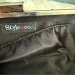 Style & Co  Black Sequin Clutch Crossbody Bag Photo 8