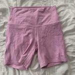 Lululemon Pink Align High-Rise Biker Short 6 Photo 3