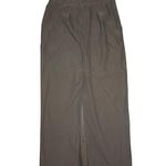 Necessary Objects Gray Office Maxi Skirt Photo 0