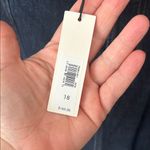 Banana Republic NWT  PIA DENIM MIDI SKIRT Dark‎ Button Fly Womens 18 Photo 7