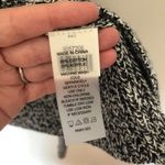 Vince Camuto Marled Cowl Neck Sweater Black White Small Cut Outs Photo 4