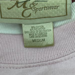 Vintage Women's M&C Sportswear Pink Snowflake Winter Christmas Sweatshirt Size M Size M Photo 3