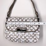 Coach Kristen OP Art Sequin Logo Bag Top Handle Satchel Mini Purse 45088 Y2K Photo 8