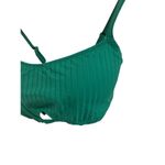 Shade & Shore  Green Bikini Top Size 34D NWT Photo 1