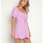 Show Me Your Mumu NWOT  Bright Lilac Sophie Mini Dress Photo 1