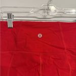 Lululemon  Fast & Free Leggings – Red, Size 6 Photo 3