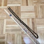 St. John Vintage Black Quilt Velour Chain Bag Photo 5