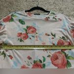 Sweet Claire Sweet Clair Women’s Floral Blouse Size Medium Top Photo 4